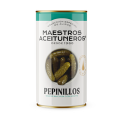 Gerkins Anchovy Flavoured In Vinegar Maestros A. 350g | Pepinillos Sabor Anchoa En Vinagre Maestros  A. 350g