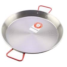 Carbon Steel Paella Pan Garcima up to 46 cm| Paella Acero Pulido Garcima hasta 46 cm