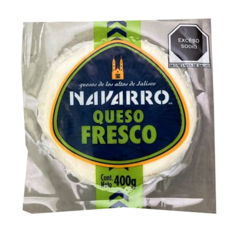 Fresh Cheese Navarro 400g | Queso Fresco Navarro 400g