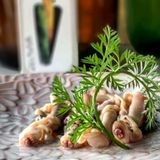 Razor-Clams in Brine (6/8 pcs) JOSE Gourmet 110g Tin | Navajas al Natural (6/8 pcs) JOSE Gourmet 110g