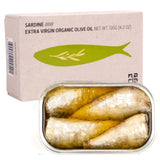 Sardines in Organic Extra Virgin Olive Oil JOSE Gourmet 120g Tin