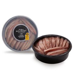 Smoked Sardine Fillets Gourmet 400g Terrine | Lomos de Sardina Ahumada Gourmet 400g
