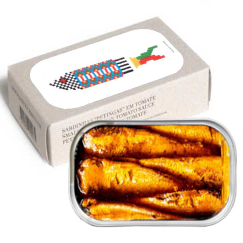 Small Sardines Petinga in Tomato Sauce JOSE Gourmet 90g Tin | Sardinillas  Petinga En salsa de tomate JOSE Gourmet 90g Tin