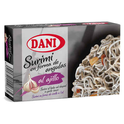 Surimi of Baby Eel with Garlic DANI 110g | Surimi de Angulas al Ajillo DANI 110g
