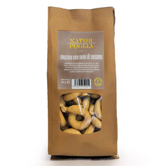 Bread Snacks Tarallo with Sesame Seeds Flavor 250g Bag