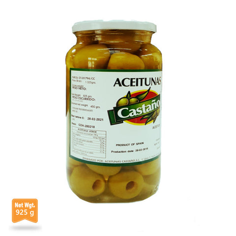 Gordal Green Olives Pitted | Aceitunas Gordal sin Hueso