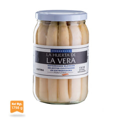 Very Thick White Asparagus La huerta de la Vera| Espárragos Blancos Muy Gruesos La huerta de la Vera