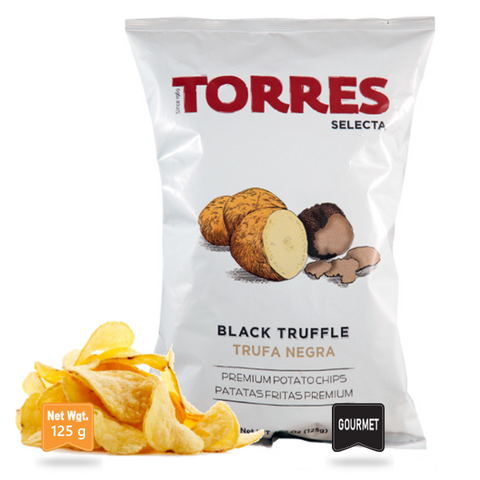 Torres Potato chips Black Truffle | Patatas Fritas Torres con Trufa Negra