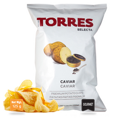 Torres Potato chips Caviar | Patatas Fritas Torres con Caviar