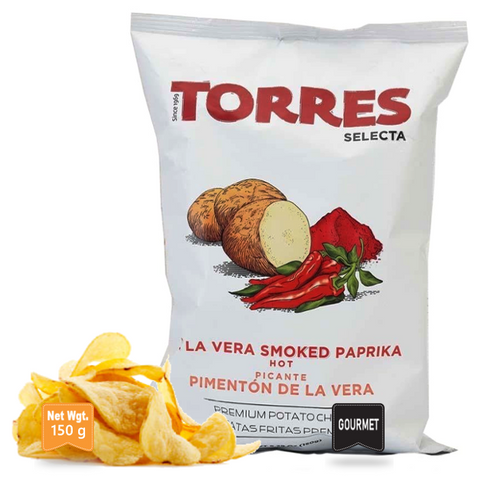 Torres Potato chips with Hot smoked Paprika | Patatas Fritas Torres al Pimentón de La Vera Picante