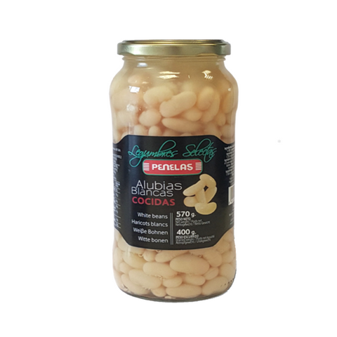 Cooked White Beans|Alubias Blancas Cocidas