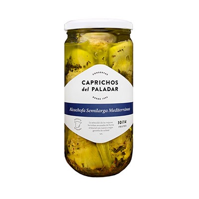 Artichoke Semi-Large Mediterranean Style 10/14 Caprichos Paladar|Alcachofa Semilarga Mediterránea 10/14 Frutos Caprichos del Paladar