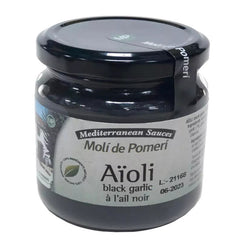 Black Garlic Sauce Alioli Moli de Pomeri | Salsa Ali oli con Ajo Negro Moli de Pomeri