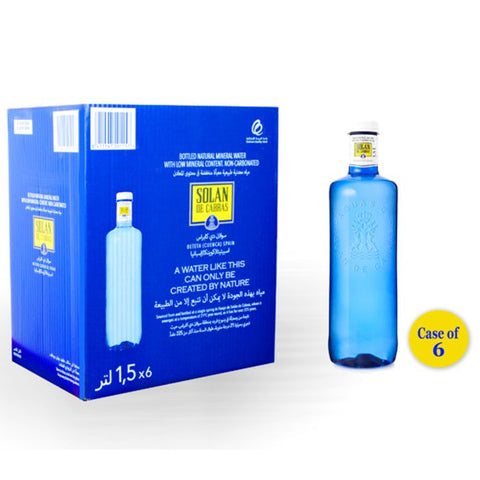 Solan de Cabras Mineral Water|Agua Mineral Solan de Cabras