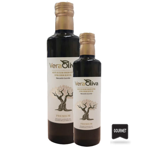 Extra Virgin Olive Oil Manzanilla Cacereña Veraoliva|Aceite de Oliva Extra Virgen Manzanilla Cacereña Veraoliva